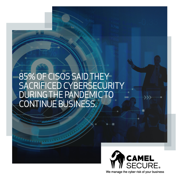 85% of CISOs sacrificed cybersecurity for business continuity